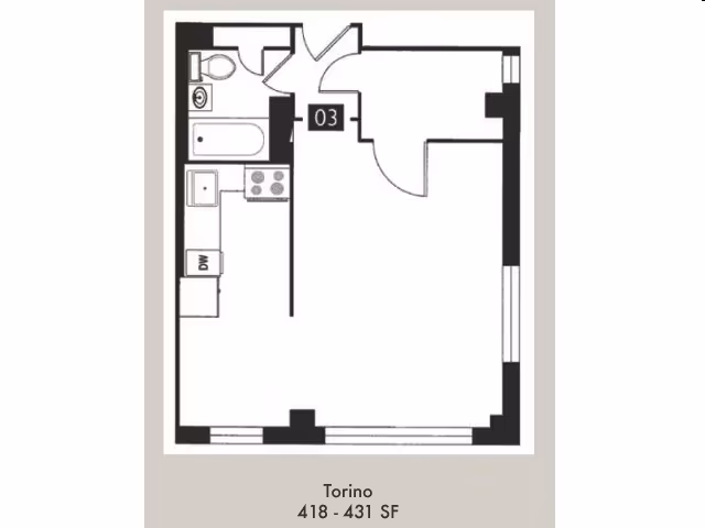 Unit 512 209 floor plan